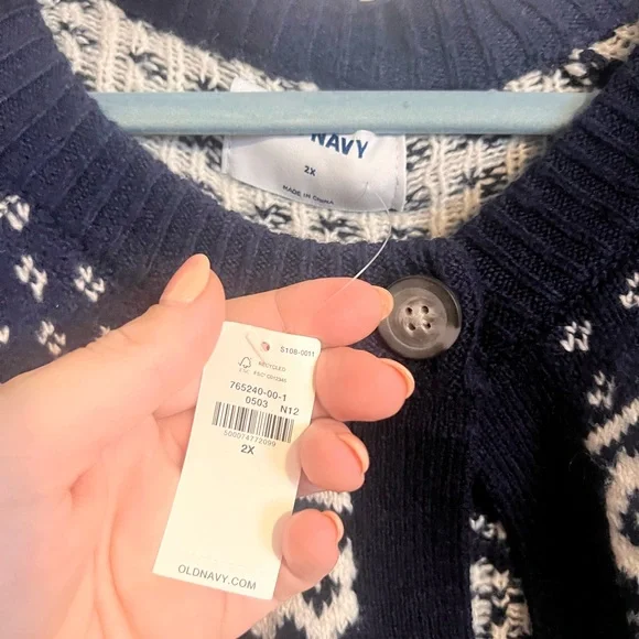 Fair Isle cardigan - Picture 2 of 2